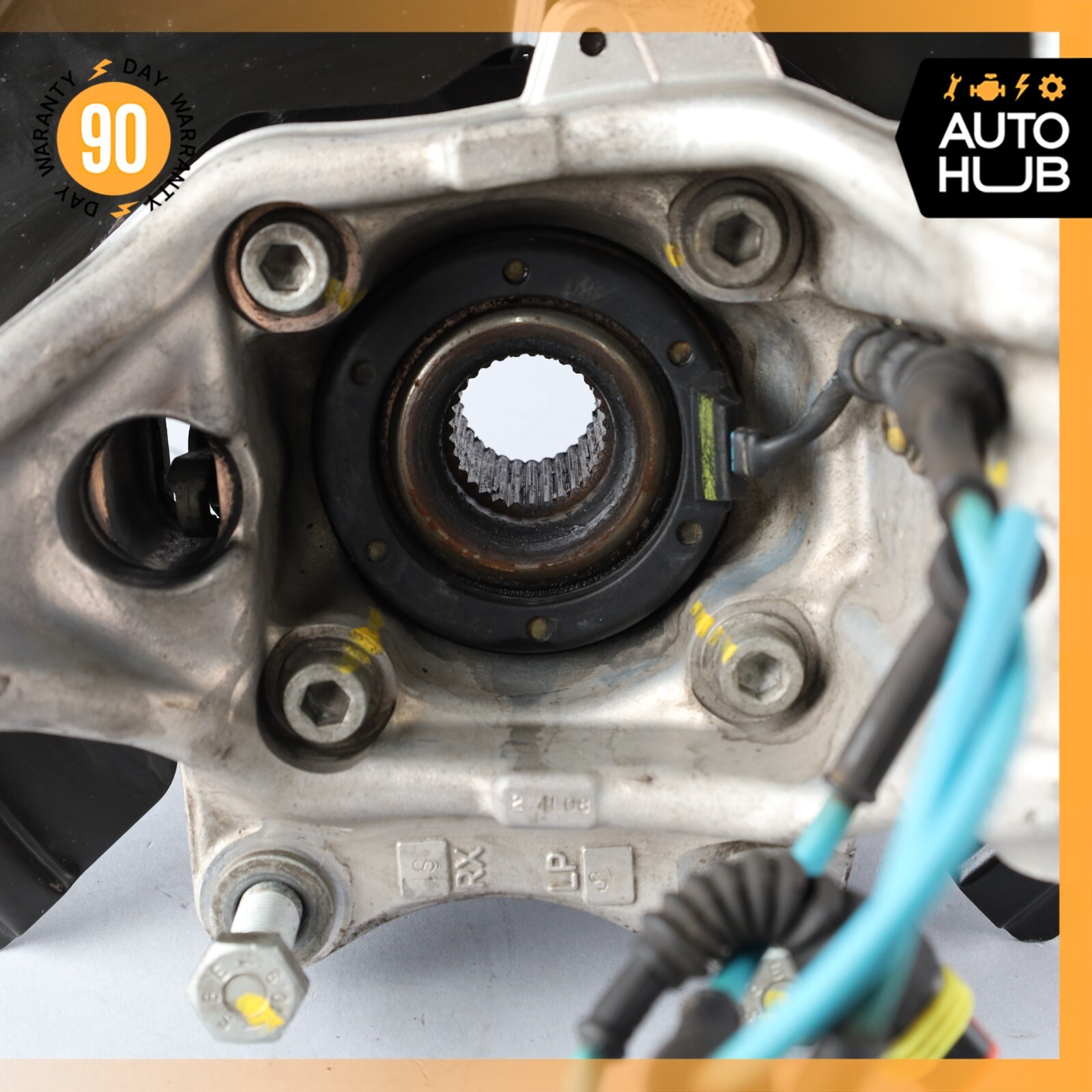 06-07 Maserati M138 Coupe GT 4200 Rear Left Side Spindle Knuckle Hub OEM 67k