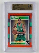 2017 Panini Optic Jayson Tatum Rookie Red Holo The Rookies /99 BGS 9.5 🏀