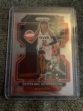 2022 Panini Prizm WNBA - #199 Destanni Henderson (RC) Fever