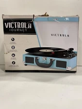 Victrola Journey 3-Speed Bluetooth Suitcase Record Player VSC-550BT-TQ Turquoise