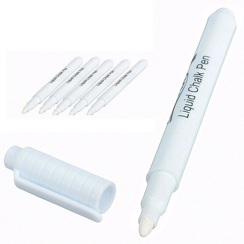White Liquid Chalk Pen/Marker For Glass Windows Chalkboard NEW Blackboard A5A7
