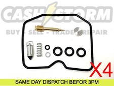 4 X Kawasaki GPZ 1100 ZX1100F 1995-1997 Carb Carburettor Repair Kit