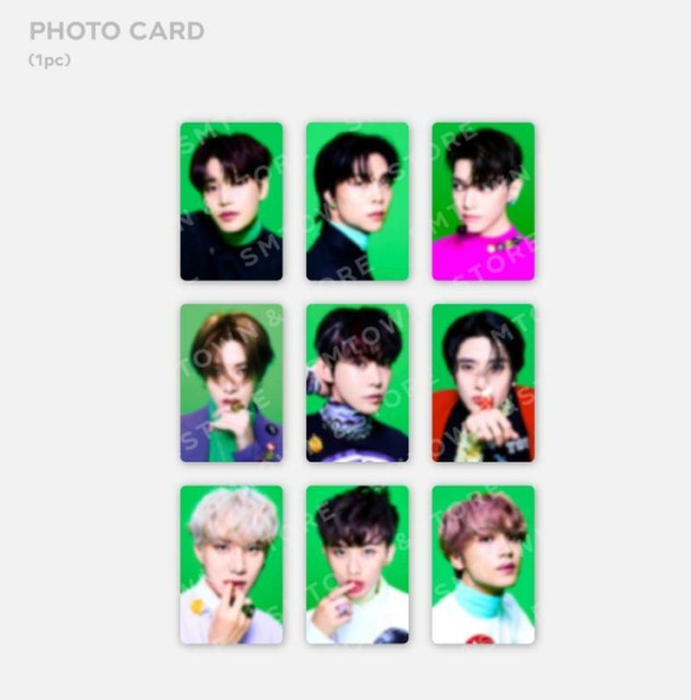 NCT 127 NCT127 Sticker SMTOWN OFFICIAL GOODS BINDER PHOTOCARD ONLY NEW