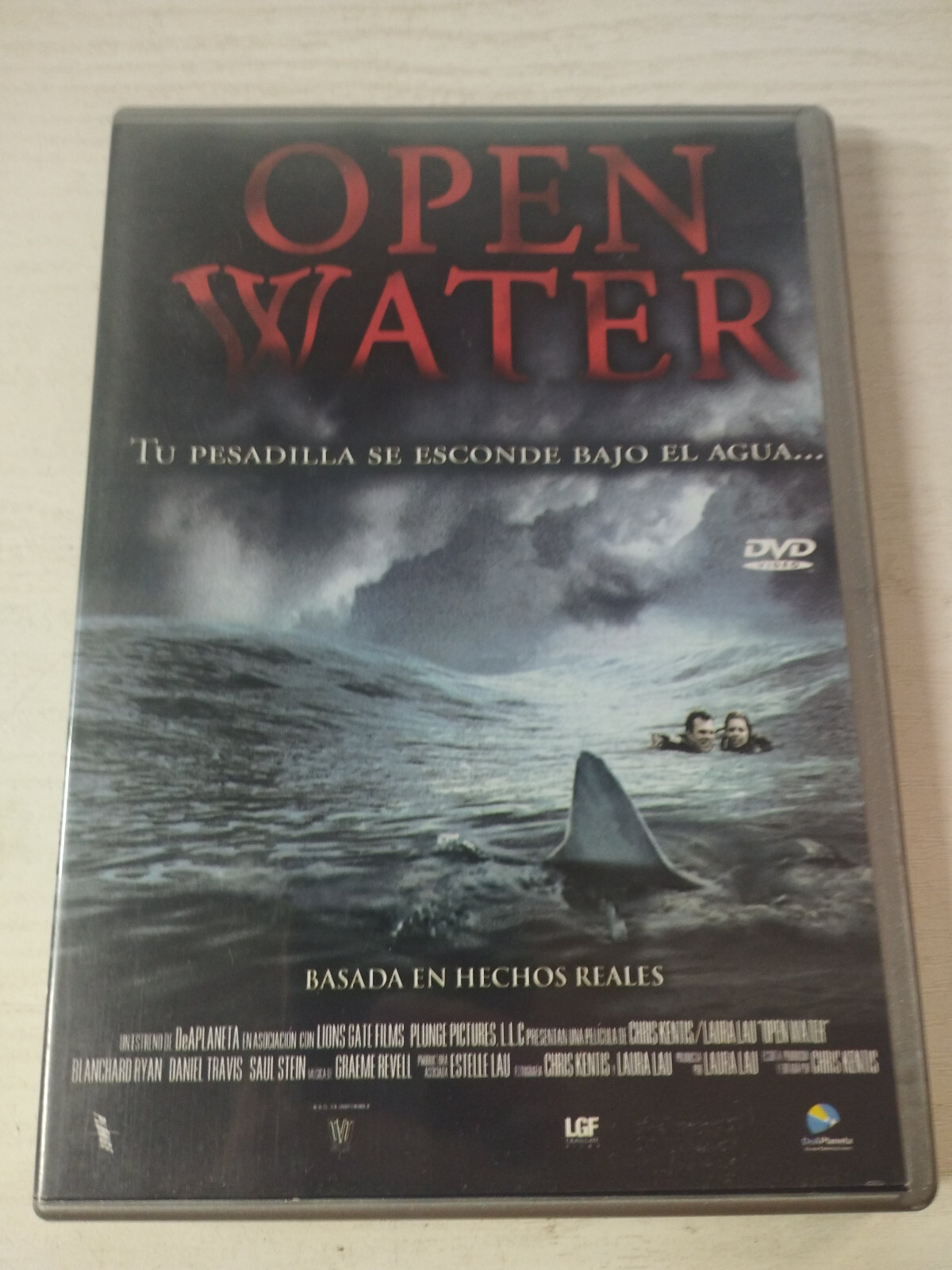 Open Water Chris Kentis - DVD + Extras Spanish English Region 2 Am