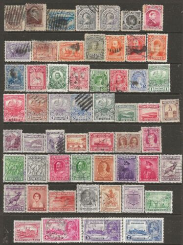 Newfoundland 1880-1935 Collection x56 values Good Used / MINT HIGH CATALOGUE