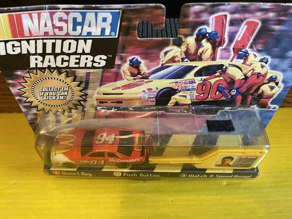 1997 BILL ELLIOTT NASCAR 1/64 IGNITION RACER NIP #94 McDonald’s Car - Image 4 of 4