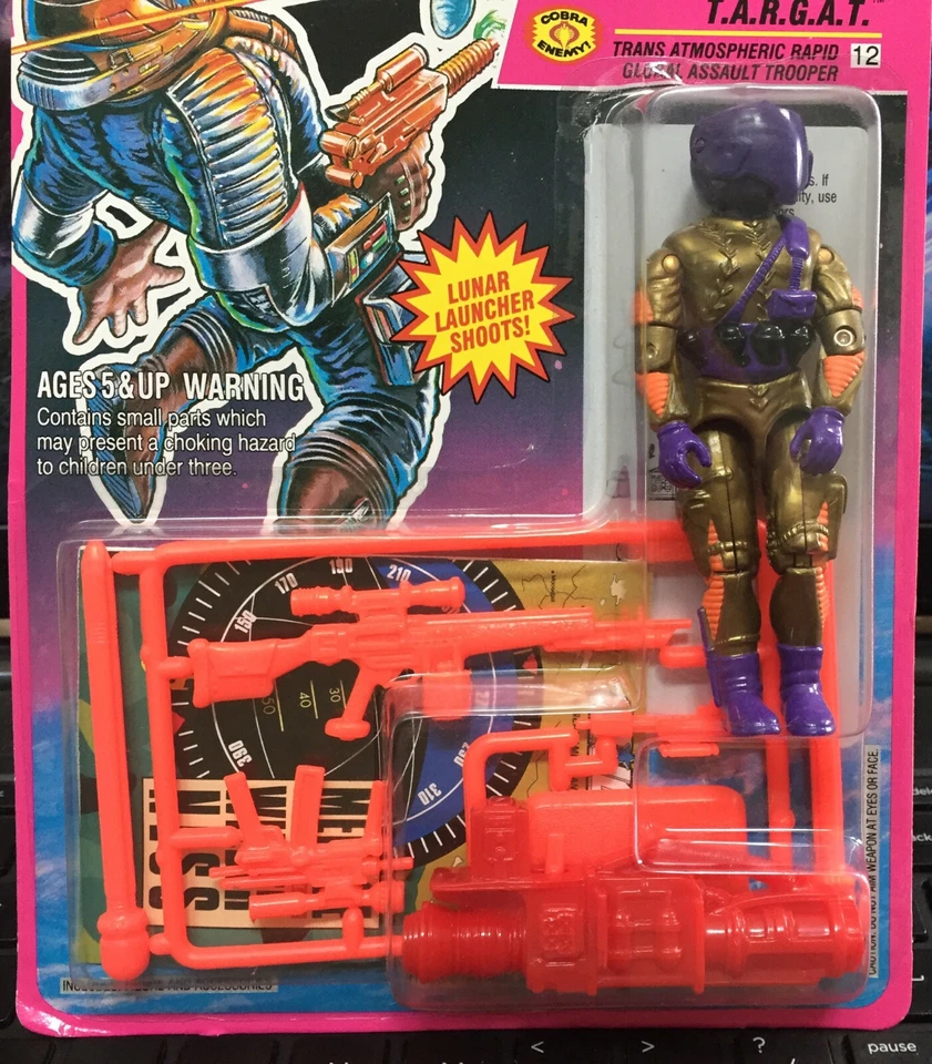 DE COLECCIÓN HASBRO GI JOE ARAH 1993 STAR BRIGRADE T.A.R.G.E.T.  FIGURA V2 SIN USAR, EN CAJA SELLADA Foto 2 de 4