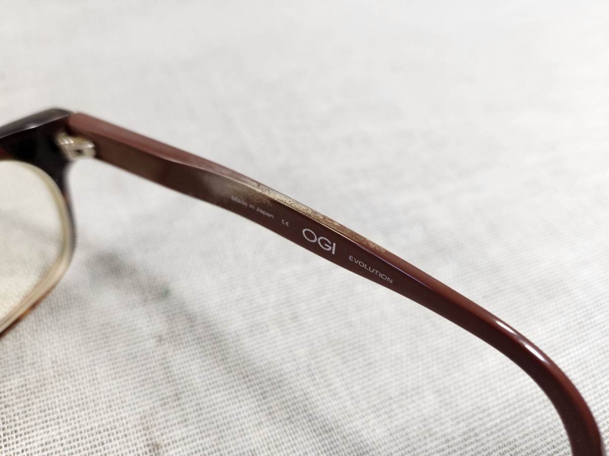 OGI EVOLUTION 9606/1331 Brown Tortoise Shell Eyeglasses Frame 50