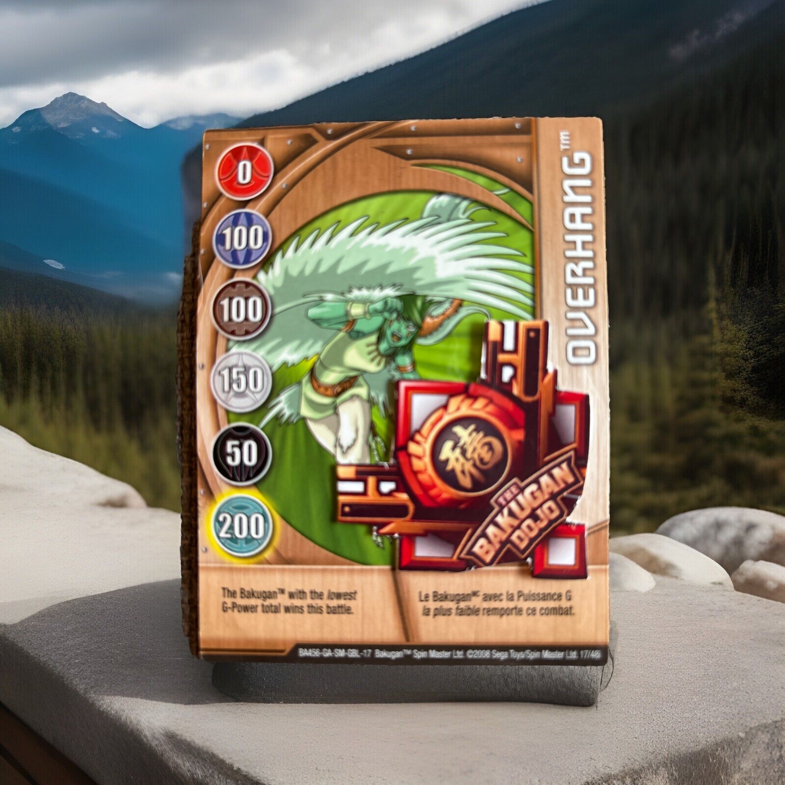 Bakugan New Vestroia | Overhang 🥉 Copper Gate | Ventus Harpus | 17/48i