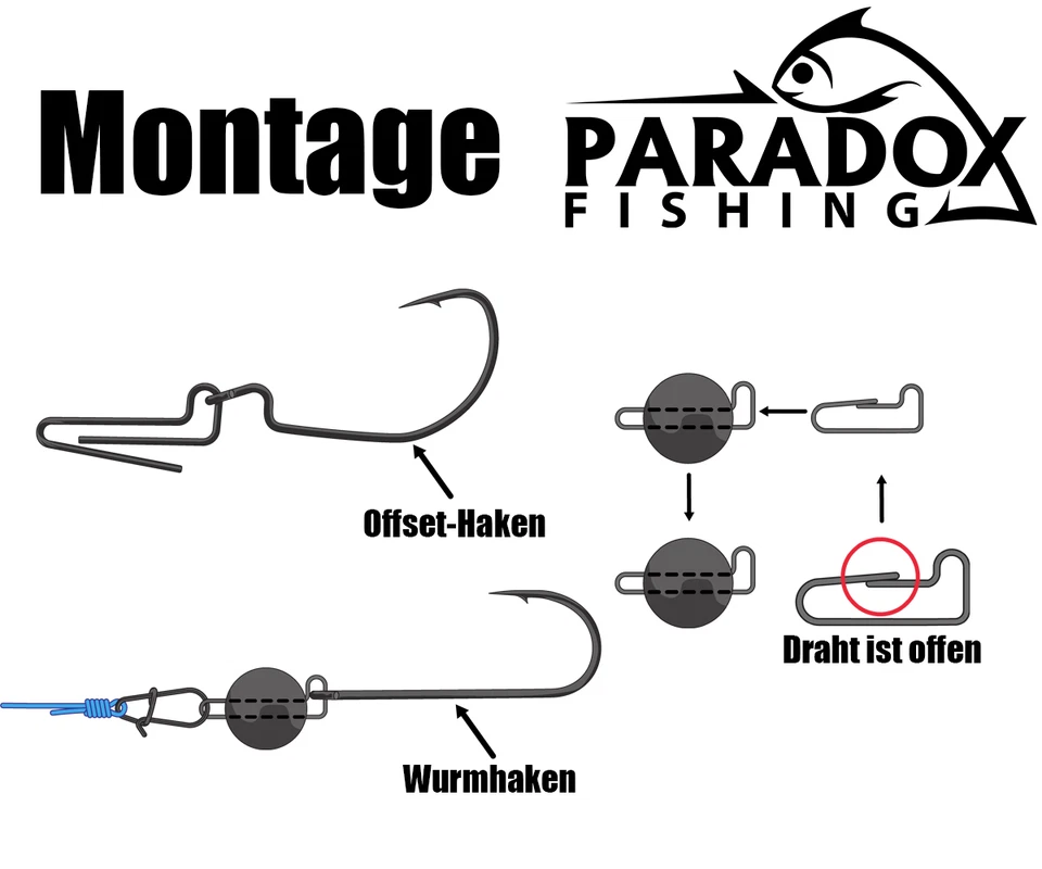 Paradox Fishing Cheburashka Blei Set 27 Stück 3g/5g/7g/10g/12g/14g Dropshot Blei - Bild 4 von 4