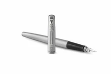 Parker Jotter Fountain Pen, Stainless Steel, Brand New, Made In France