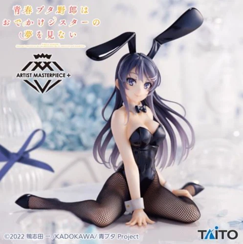 Rascal Does Not Dream of Bunny Girl Senpai Mai Sakurajima Bunny ver. AMP+ Figure
