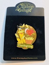 Disney Auctions Thanksgiving Pluto LE 100 Pin