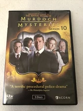 Murdoch Mysteries: Season 10 (DVD, 2017, 5-Disc Set, Widescreen)