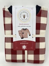 Burt's Bees Family Jammies Baby Tee and Pants 2 Piece PJ Set 100 Organic 0-3M