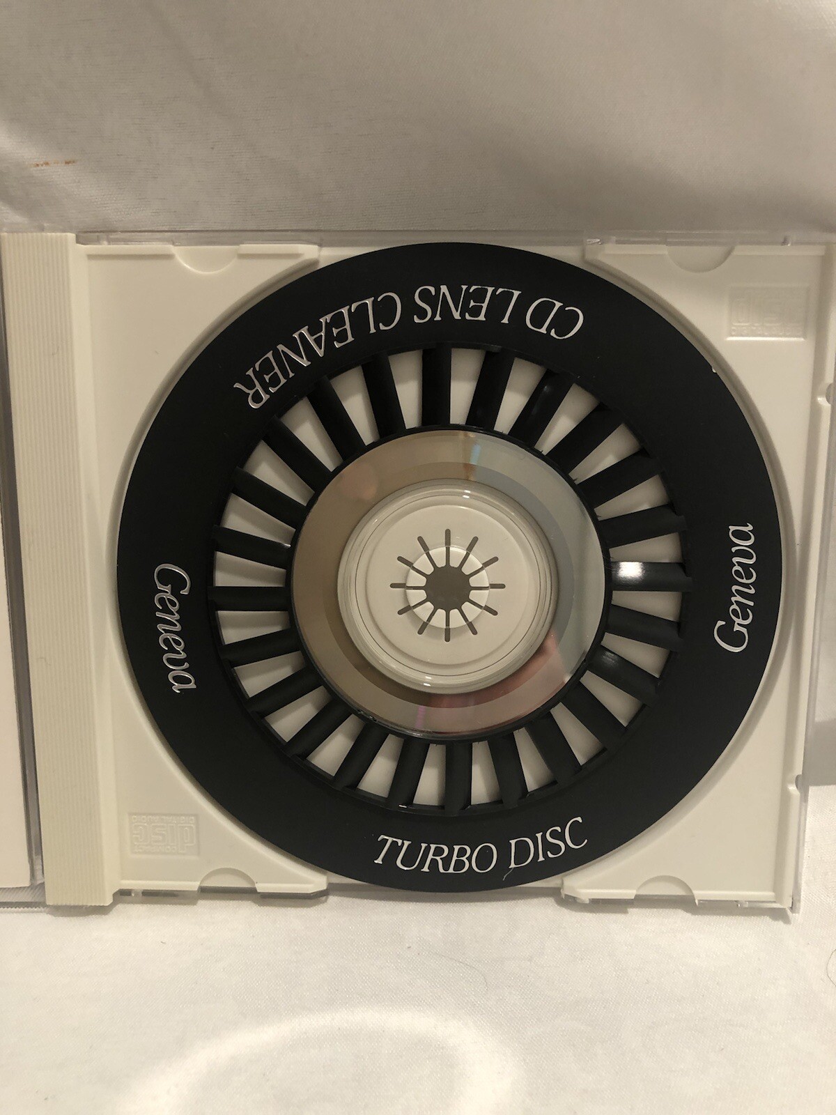 Vintage Turbo Disc NonContact CD/DVD Laser Lens Cleaner Unique, Rare