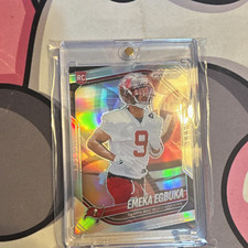 Panini 2025 Prizm Rookies Emeka Egbuka Silver Prizm RC #351 Buccaneers