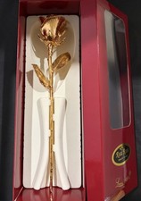 REAL 24K Gold Dipped Rose by Living Gold Co. USA  