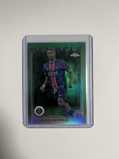 Topps Chrome UEFA Champions League Ousmane Dembele /99 Green Refractor