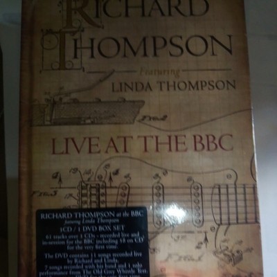 Richard Thompson featuring Linda Thompson Live at the BBC (3CD/1DVD Set) Sealed