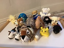 Mini Plush Animals Lot of 14