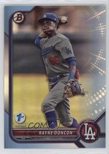 2022 Bowman Draft 1st Edition Sky Blue Foil Rayne Doncon #BD-188 0r5k