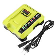 40V Lithium Battery Charger For Ryobi OP40261 OP40301 OP40401 OP40501 OP406A