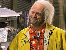 Christopher Lloyd Signed 11x14 Photo Back to the Future Autograph Proof Beckett