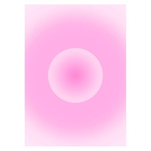Pink Gradient Abstract Poster | Vivid Wall Art | Modern Decor