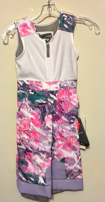 NEW Spyder Kids Bib Snow Pants Size 2 2T Toddler Unisex Girl or Boy Pink Purple