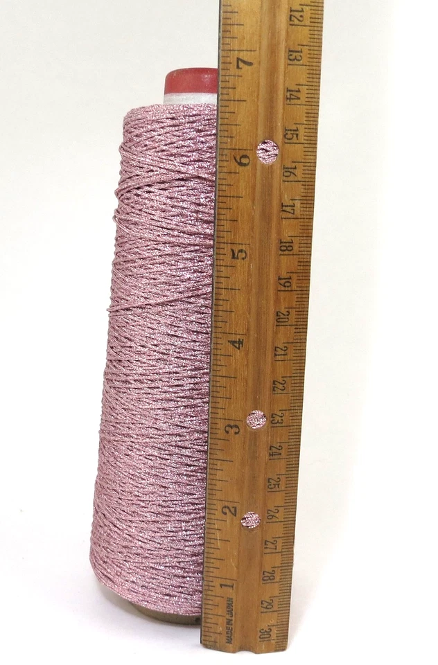 Kreinik Metallic Iron-On Embellishing Thread Pink #6120 - #16 Braid 437 Meters - Image 3 of 3