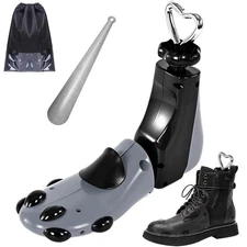 Shoe Boot Stretcher, Women, Men, Adjustable, Unisex, Wide Feet, Pair, Shaper