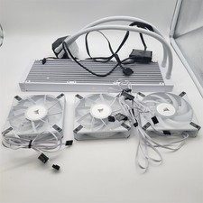 Corsair iCUE H150i Elite CAPELLIX XT Desktop Liquid CPU Cooler - White