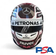 Andrea Kimi Antonelli Signed 2025 Rookie F1 Miami Full Size 1:1 Helmet PSA AUTO