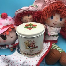 Strawberry Shortcake Dolls, Tin  Bib Lot From 1982  2000  s Items