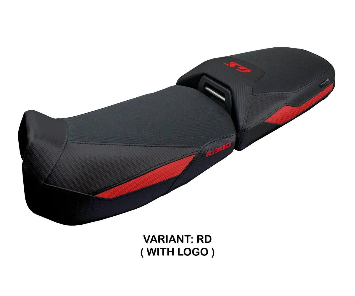 Seat saddle cover Ulma Red RD + logo Tpz compatible BMW R 1300 GS ADV 2024 2026