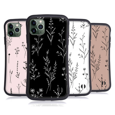 OFFIZIELLE ANIS ILLUSTRATION WILDBLUMEN HYBRID HUELLE FÜR APPLE iPHONES HANDYS