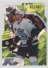 2021-22 Upper Deck Allure Green Rainbow Die-Cut 79/99 Jordan Eberle #67 bg9
