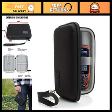 Travel Electronics Organizer Case - Water Resistant, Hard Shell, Fits Chargers,