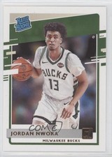 2020-21 Panini Donruss Rated Rookies Jordan Nwora #220 0bk2