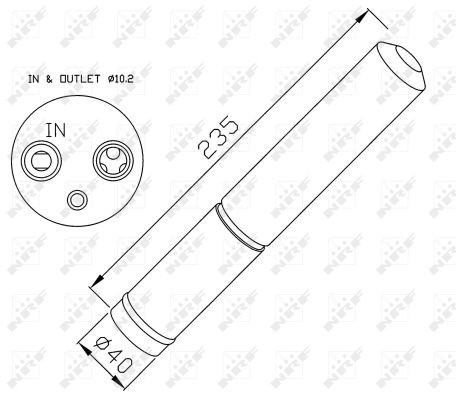 2x ✅Fits NRF 33225 RECEIVER DRIERS  ⭐UK Seller⭐