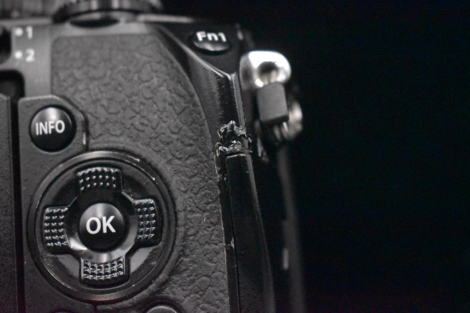 [US Duty Paid] Olympus OM-D E-M1 Digitalkamera schwarz Gehäuse aus JAPAN 8437 - Bild 4 von 4