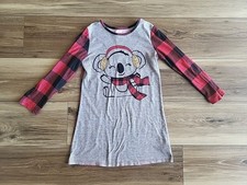 Girls Wonder Nation Long Sleeve Nightgown Size 6 6x Koala Pajamas
