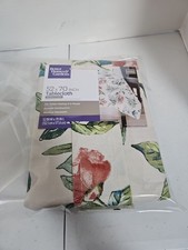 Better Homes  Garden Annabelle Floral Print Tablecloth 52" x 70" New Rectangle