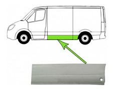 Seitenwand Reparaturblech Links Stahl f&uuml;r Mercedes 638/2 Vito W638 96-03