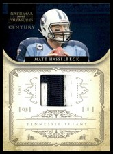 2011 Playoff National Treasures #145 Matt Hasselbeck Century Material Prime #/24