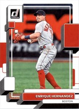 2022 Donruss Baseball Card #138 Enrique Hernandez