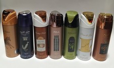 Set Of 7 Bottles Lattafa Perfumed Spray Body Spray 6.67 fl oz 200 mL Brand New