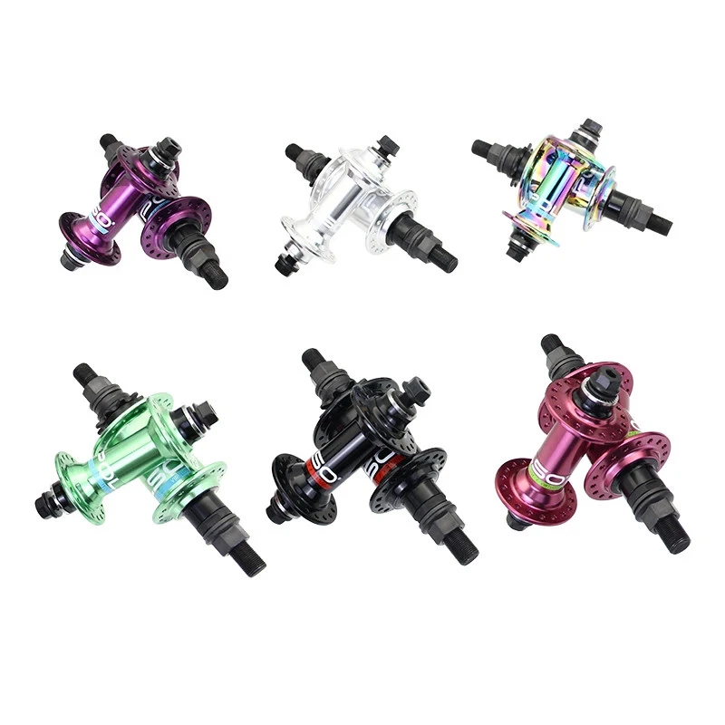 Buje de freno de llanta de casete de bicicleta BMX 6 trinquetes 120 puntos bujes delanteros traseros 36H para bicicleta Foto 3 de 4