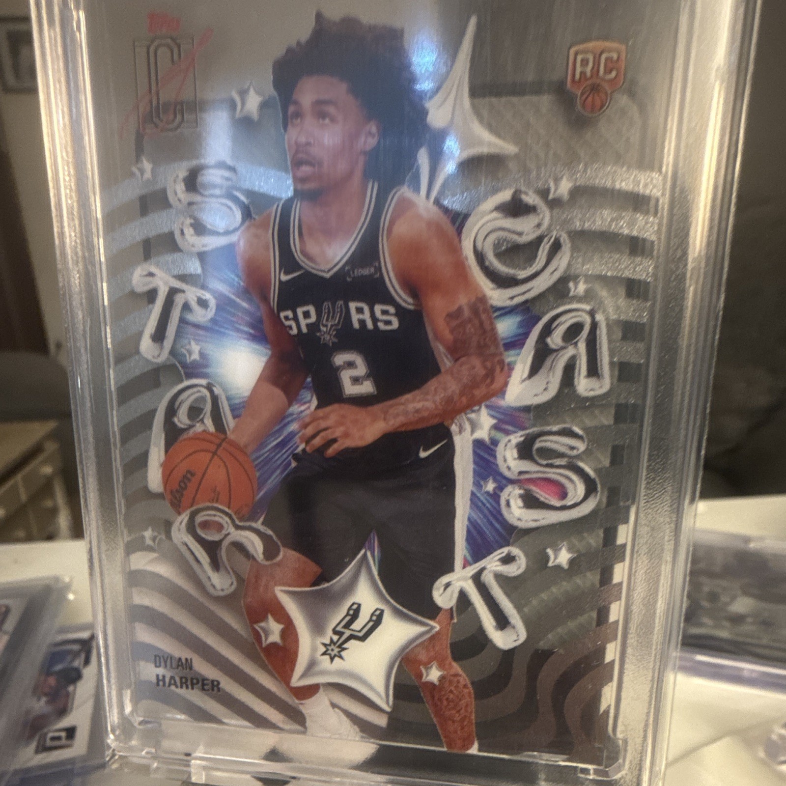Topps 2025-26 Signature Class Star Cast RC #SC-22 Dylan Harper Spurs
